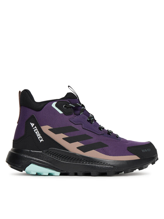 Треккинговые ботинки Terrex Anylander Mid Rain.Rdy JQ9966 Adidas, фиолетовый
