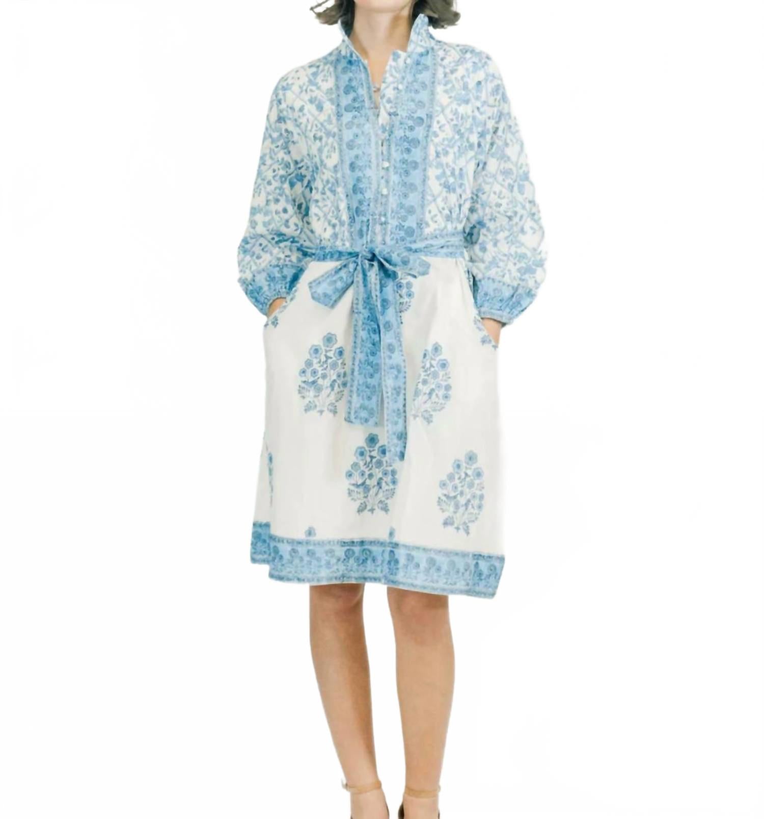 

Мини-платье "Безумный цветок" VICTORIA DUNN, geo bloom