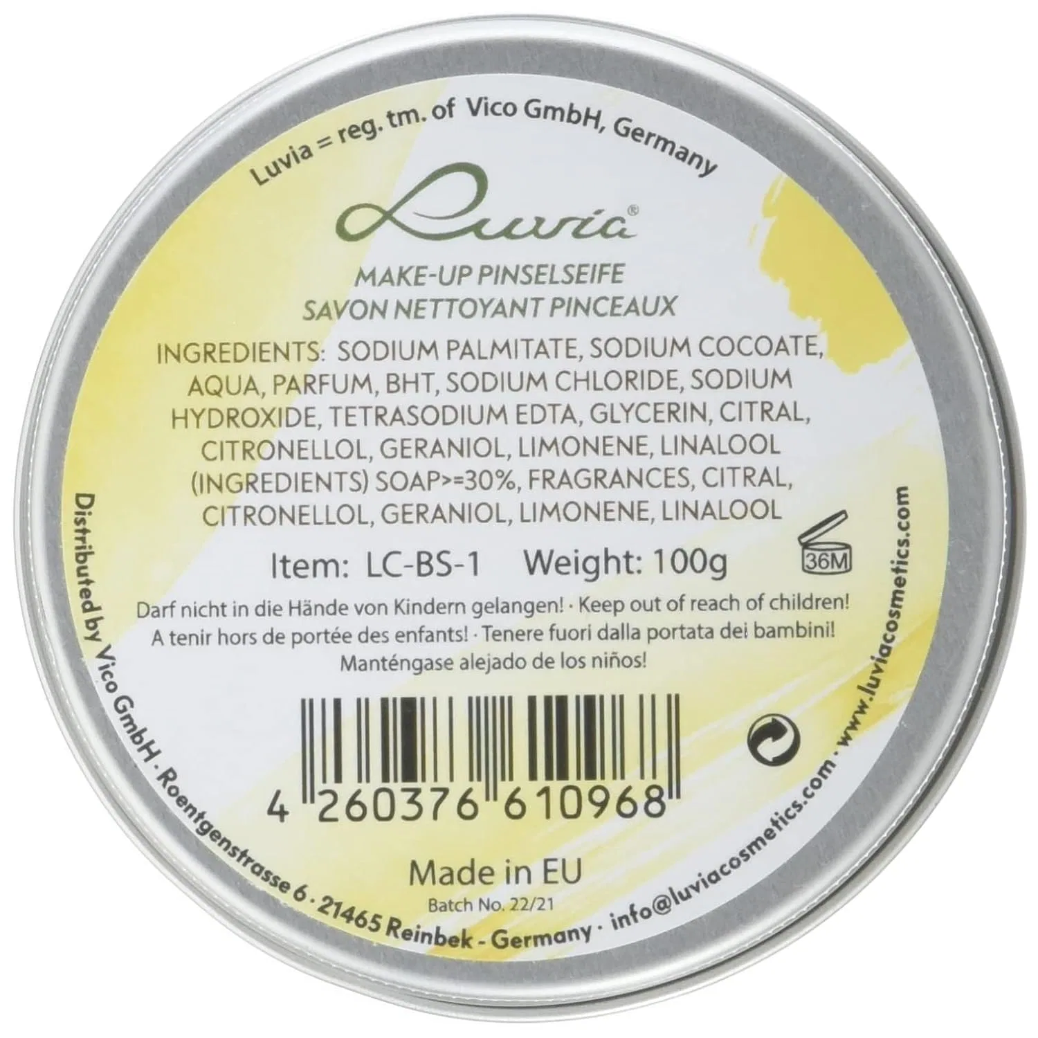 Очиститель для кистей и спонжей от Luvia Luvia Cosmetics — фото 2