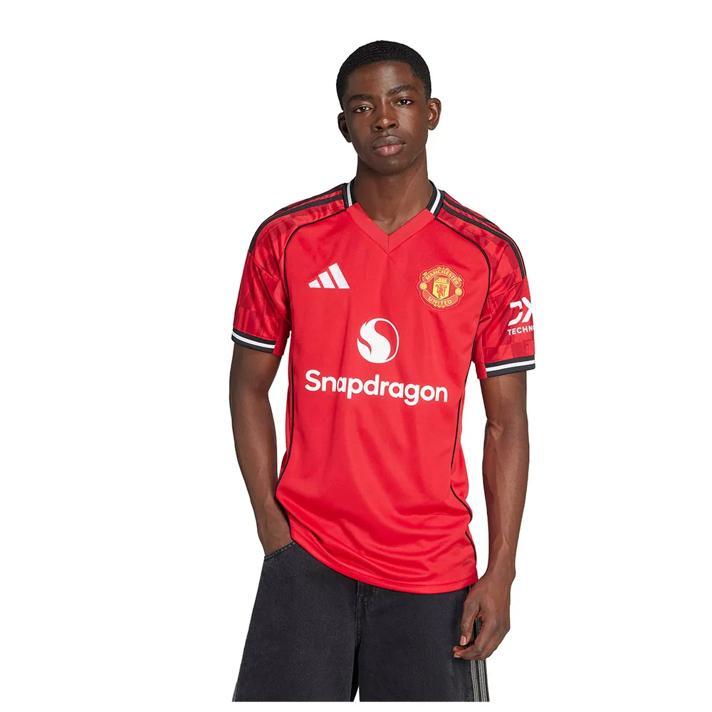 

Футболка с коротким рукавом adidas Manchester United 25/26 home, красный