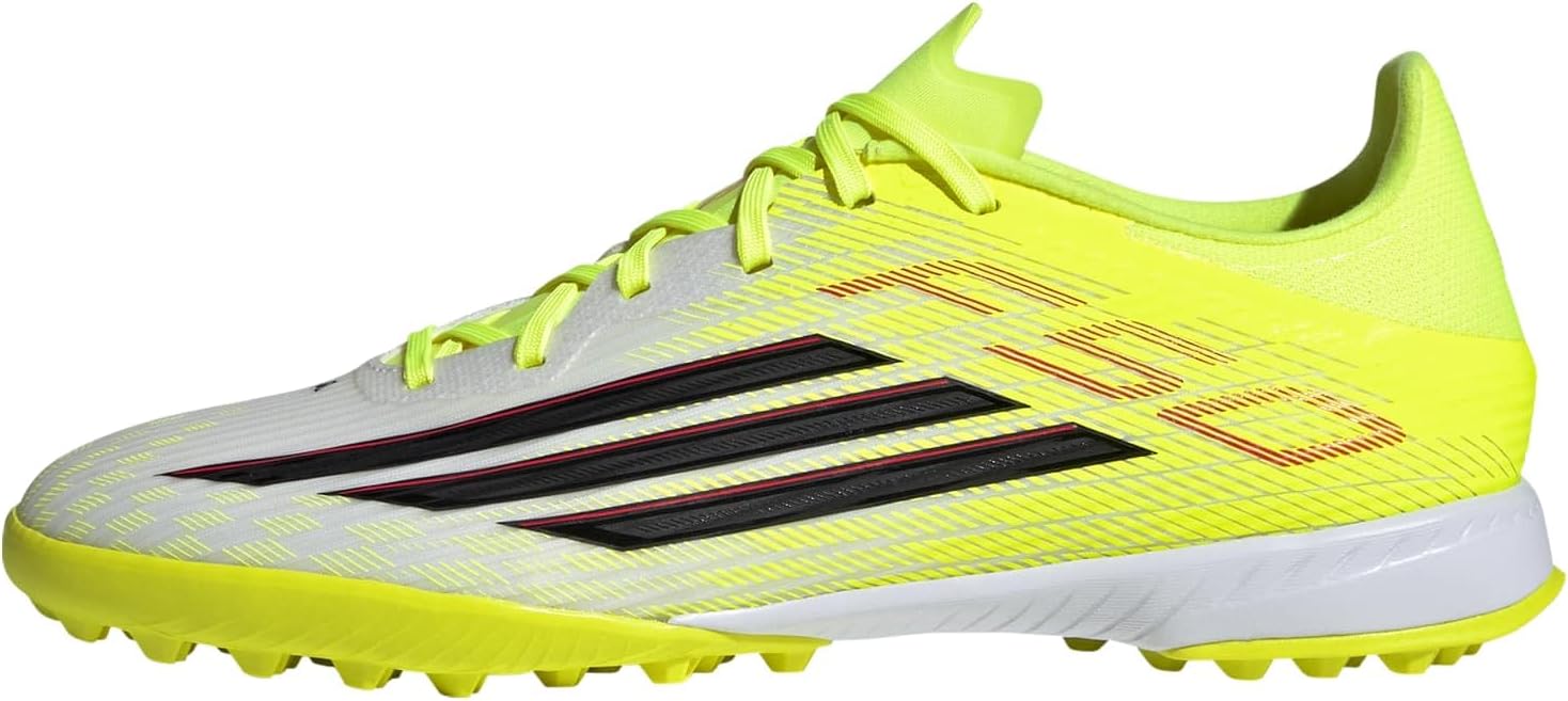 

Футбольные бутсы adidas для взрослых унисекс F50 League Turf, черный/красный/желтый