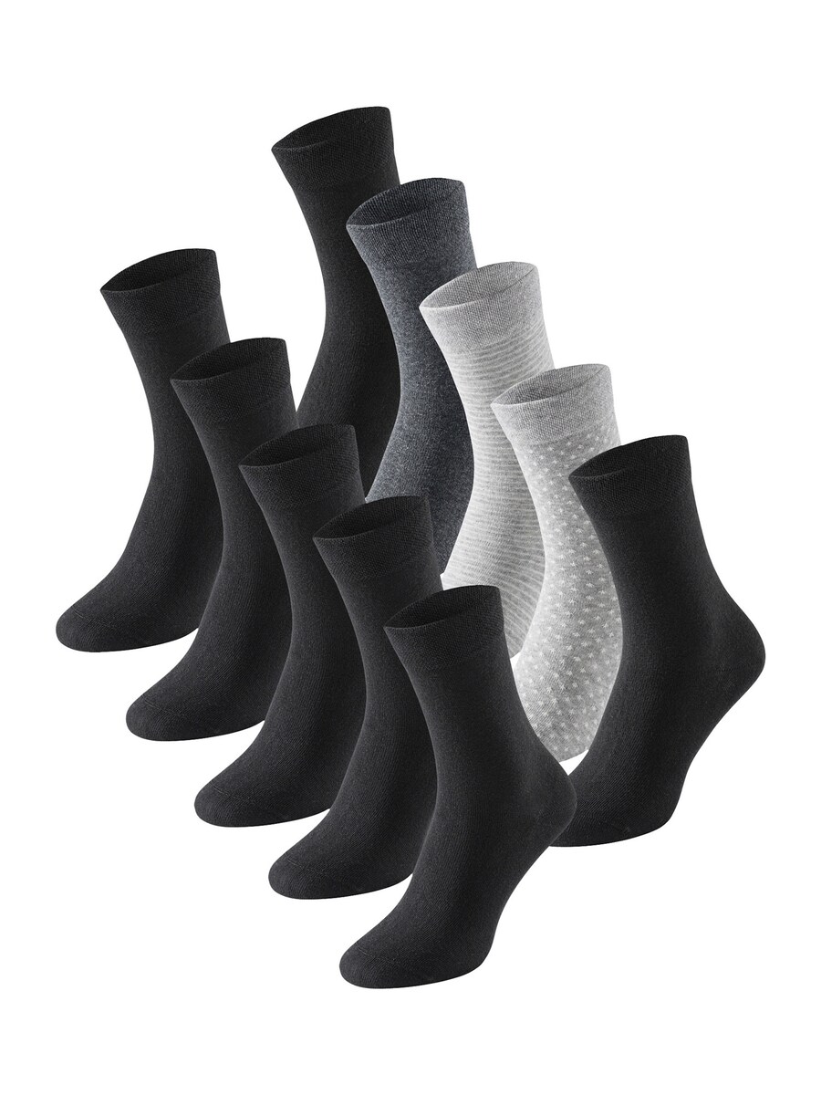 

Носки SCHIESSER, цвет Grey/Black