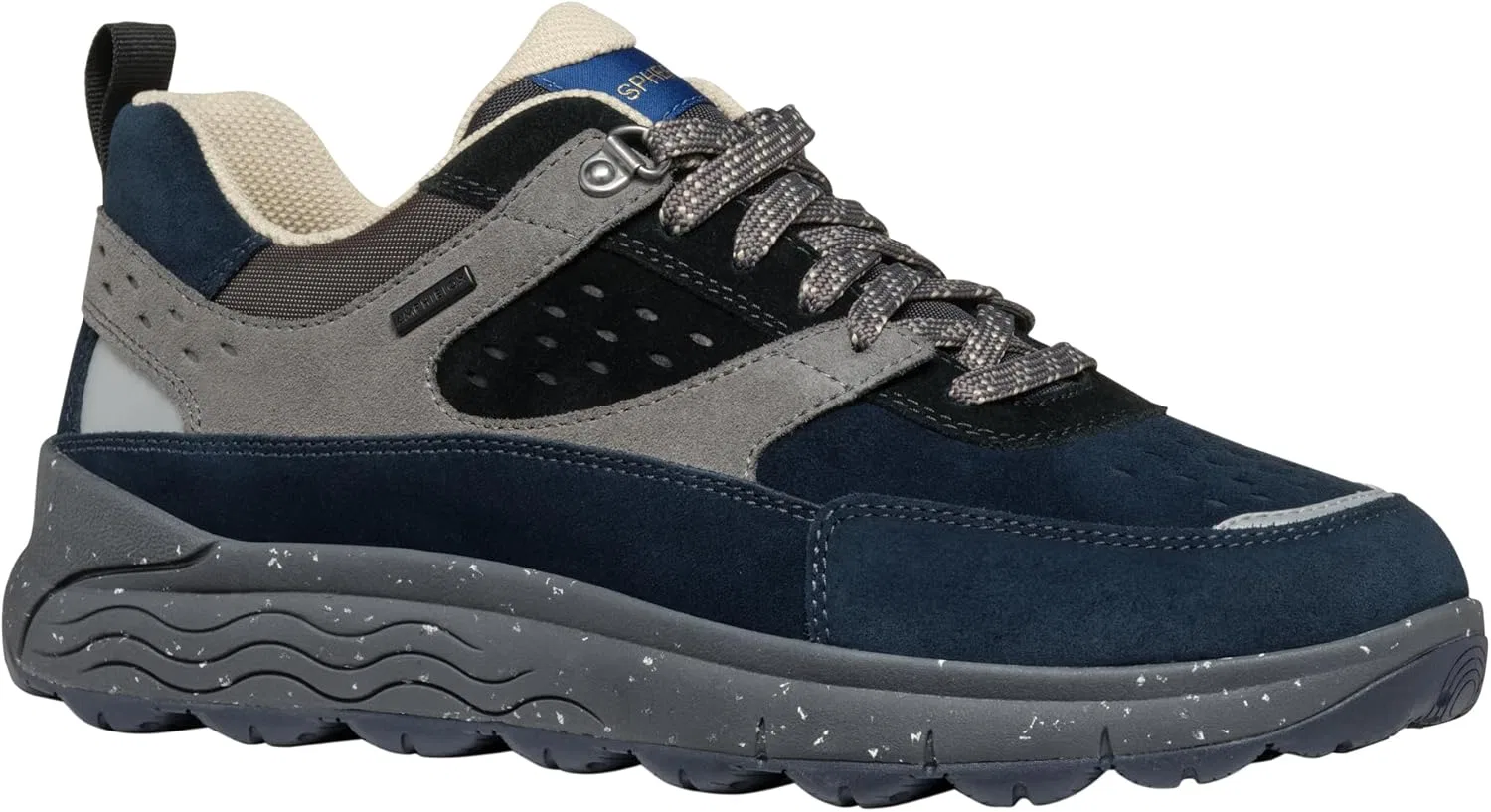 Кроссовки мужские Geox, Navy Dark Grey