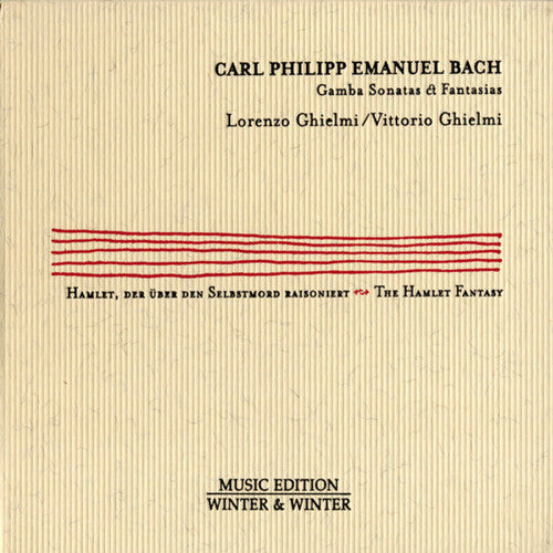 

CD диск Bach, C.P.E. / Buratto / Ghielmi, Lorenzo & Vittorio: Gamba Sonatas & Fantasies