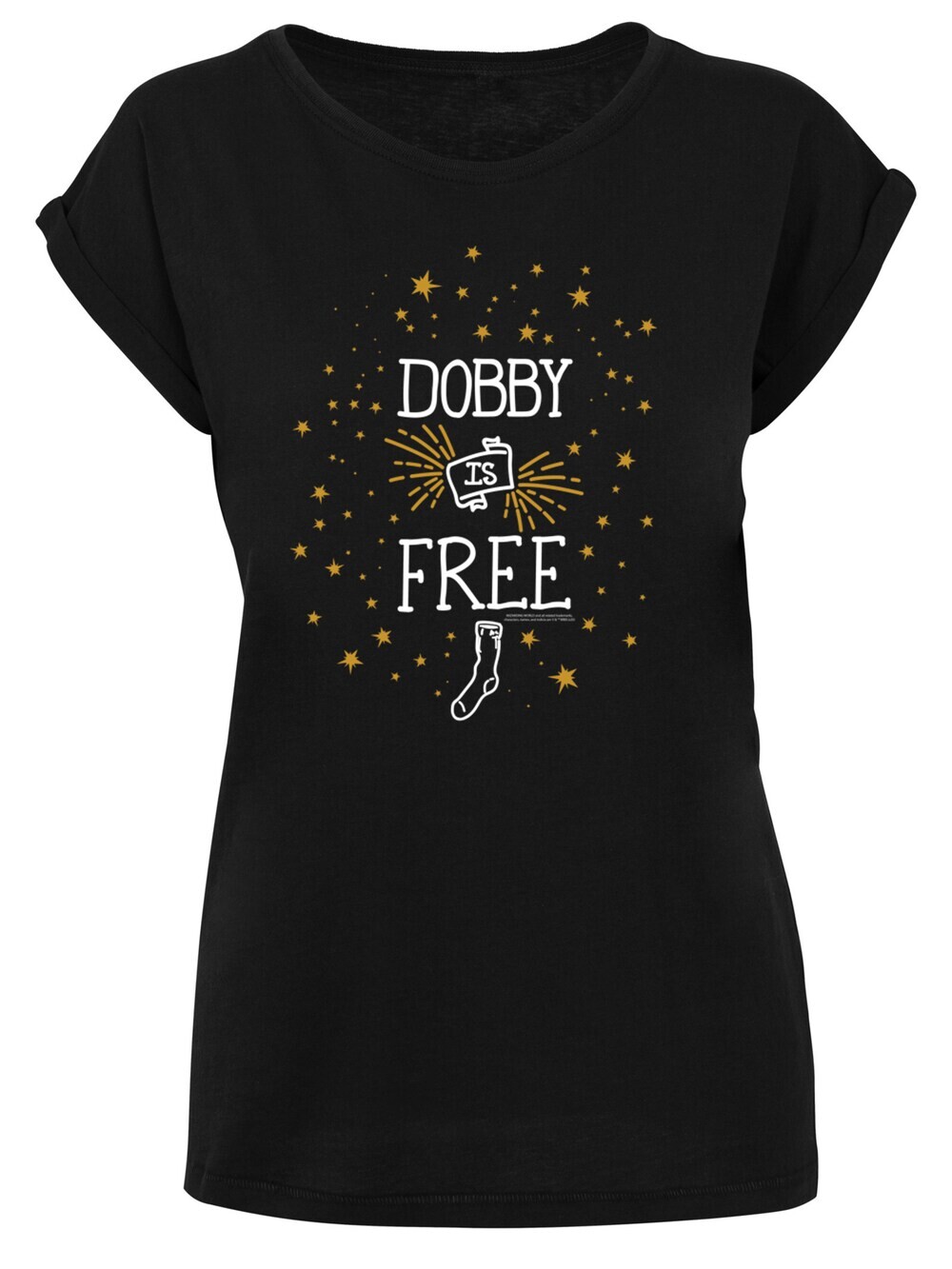 

Рубашка F4Nt4Stic Harry Potter Dobby Is Free, черный