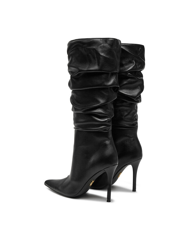 Сапоги женские Steve Madden на шпильке, черный — фото 3