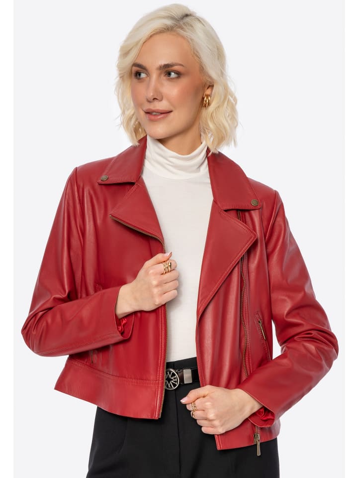

Кожаная куртка Wittchen, красный