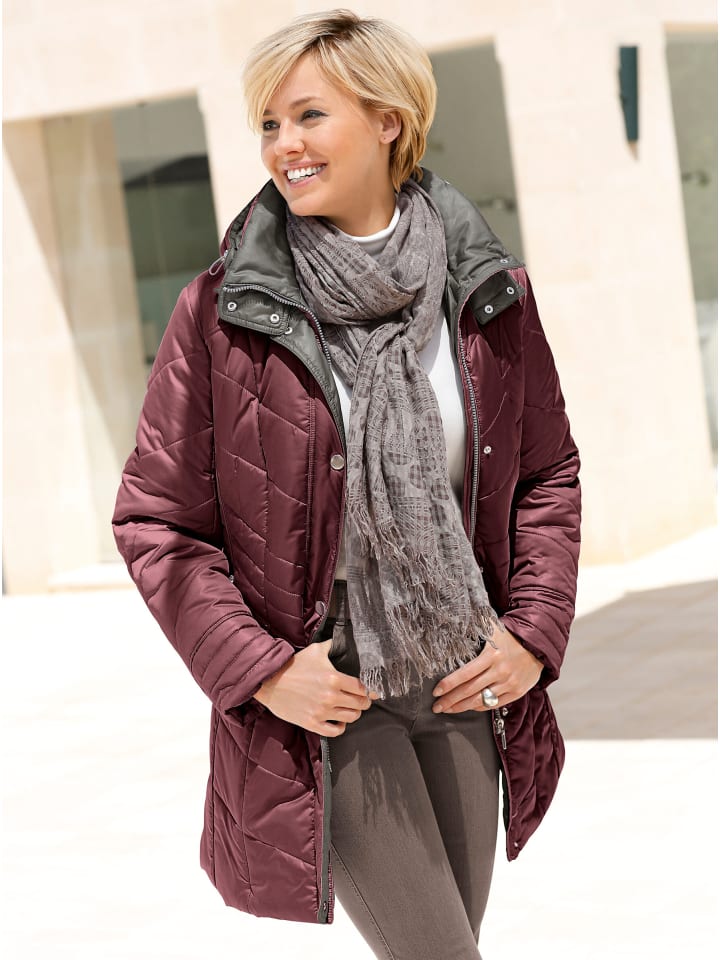 

стеганая куртка бордового цвета WITT WEIDEN