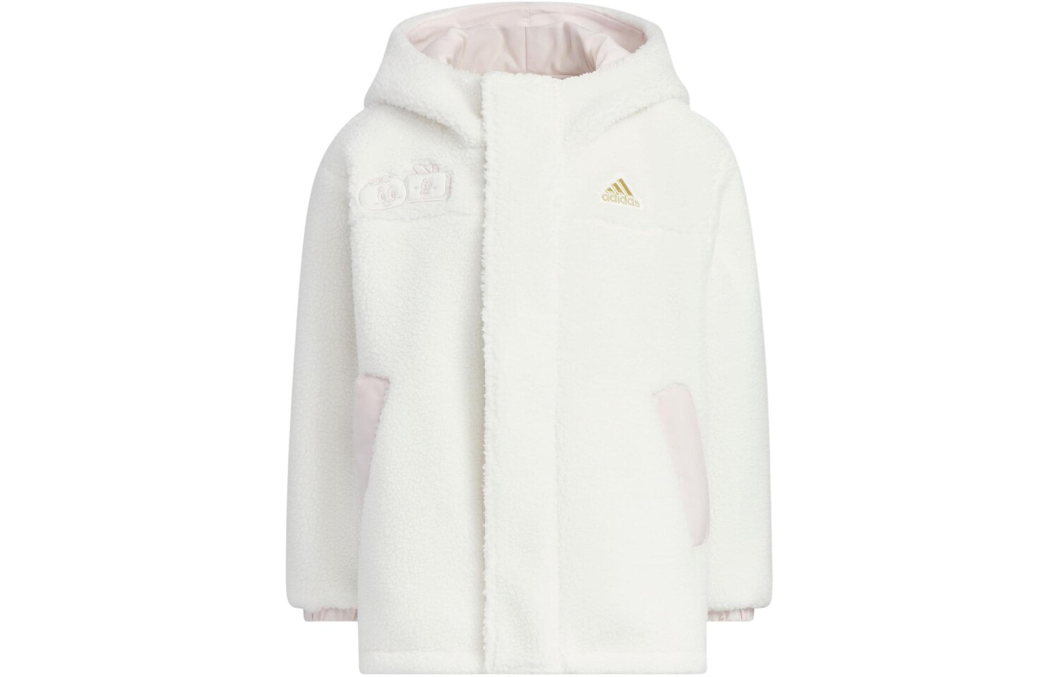 

Детская куртка Adidas, цвет Jade White