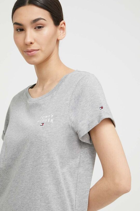 Хлопковая футболка для отдыха Tommy Hilfiger, серый — фото 2
