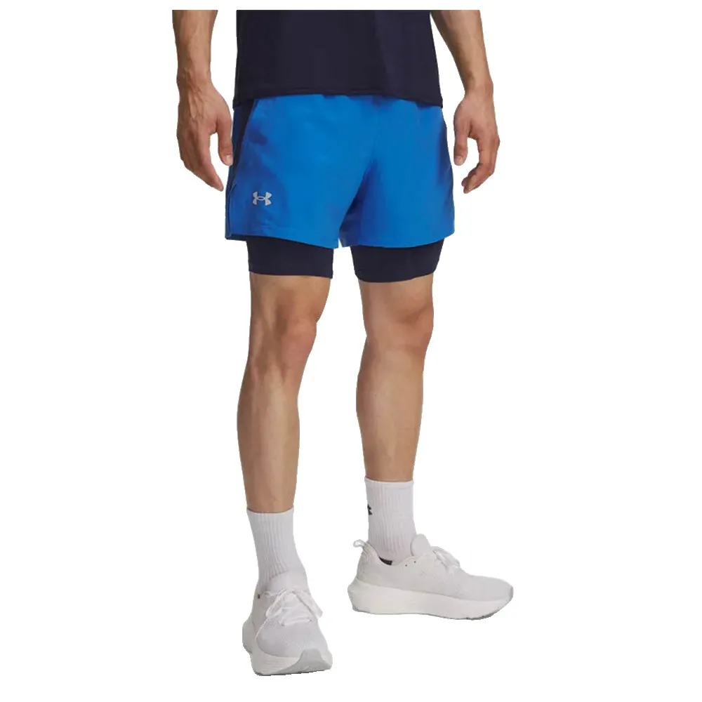 

Шорты Under Armour Launch 5´´ 2in1, синий
