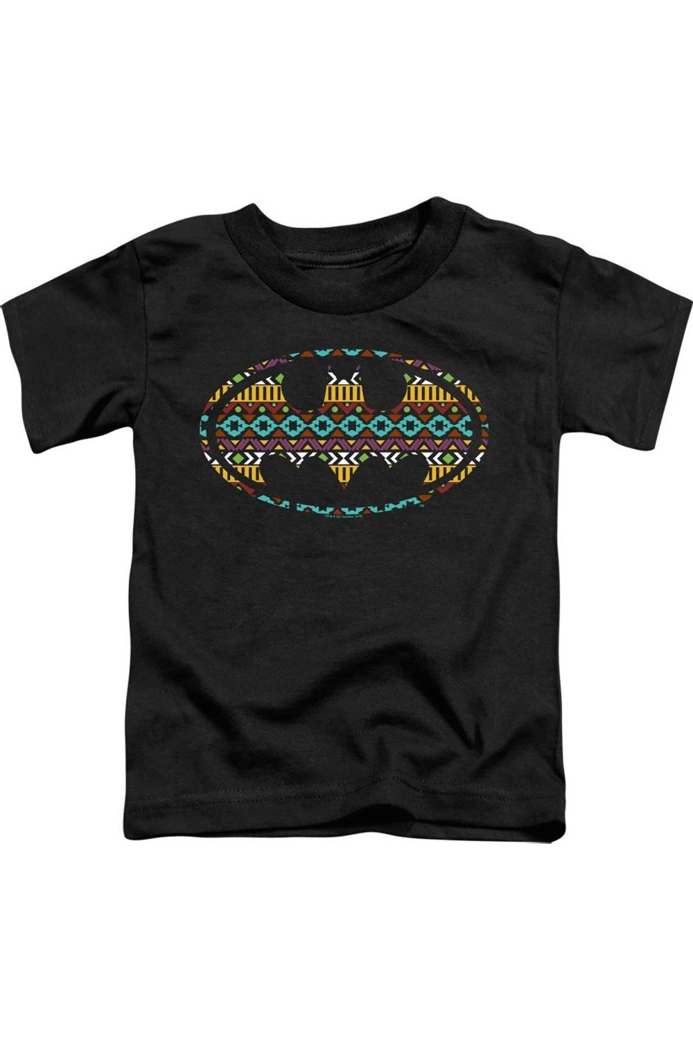 

Футболка с коротким рукавом Batman Aztec Fill для малышей Gildan, черный