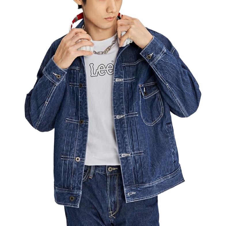 

Lee Джинсовая куртка мужская средняя синяя, Medium Blue