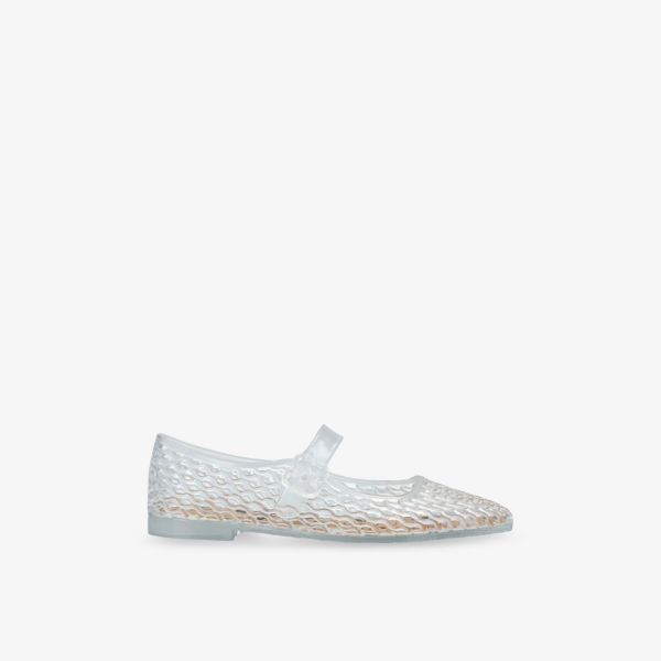 Балетки Sam Edelman Микала с ремешком, прозрачный