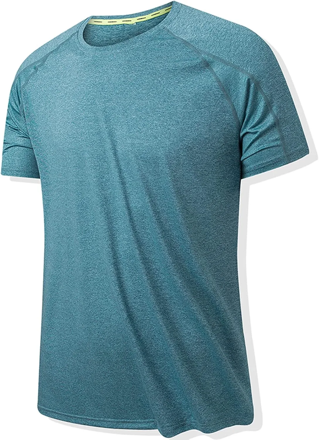 

Футболка для тренировок мужская, Short Sleeve, Quick Dry, Moisture Wicking Zeiyignr