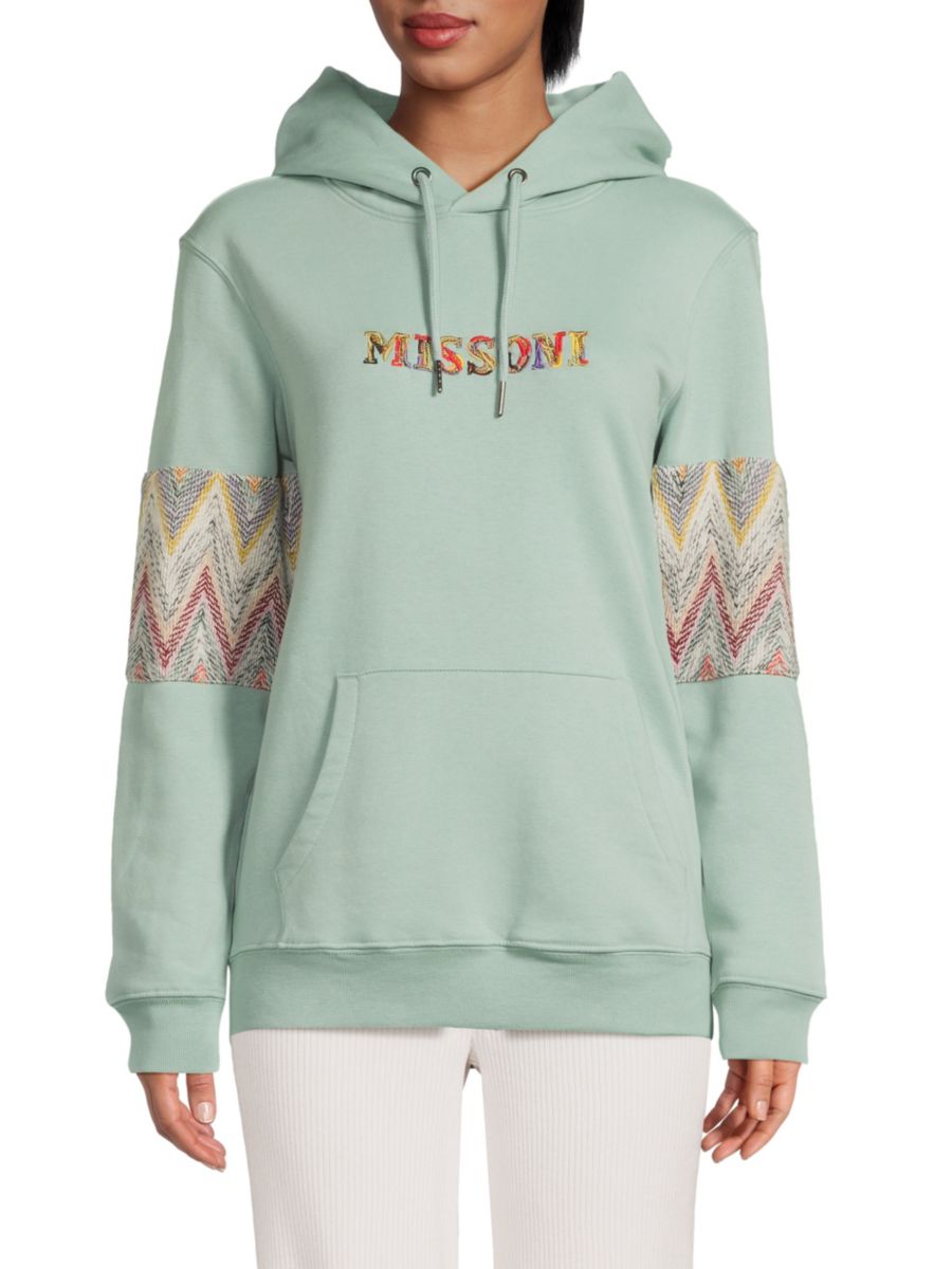 

Толстовка с логотипом M Missoni, зеленый