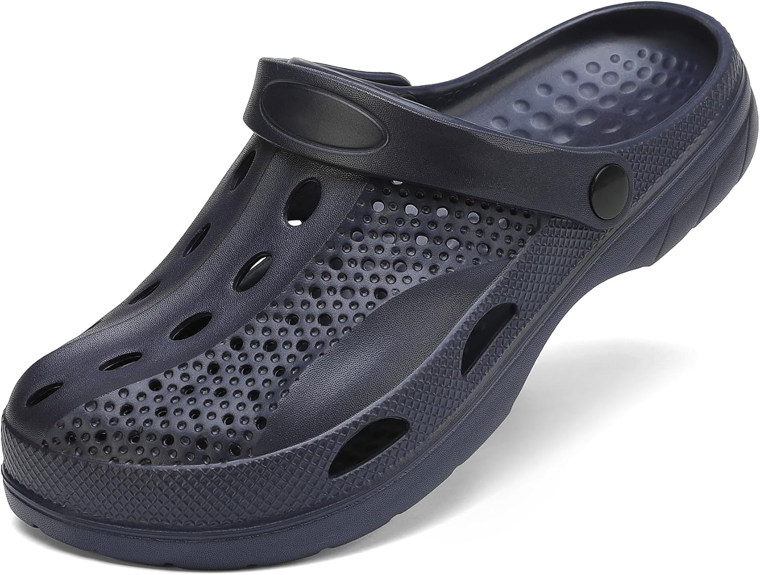 

Унисекс пляжные сабо SOSOWHLTE для мужчин и женщин - садовые туфли на подкладке, дышащие шлепанцы с поддержкой свода стопы, синий