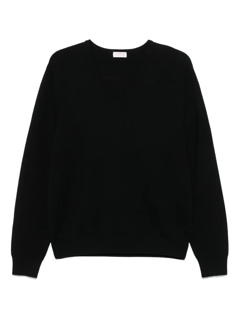 

Шерстяной свитер FURSAC, черный