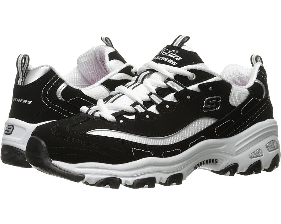 

Кроссовки SKECHERS D'Lites - Biggest Fan, цвет Black/White