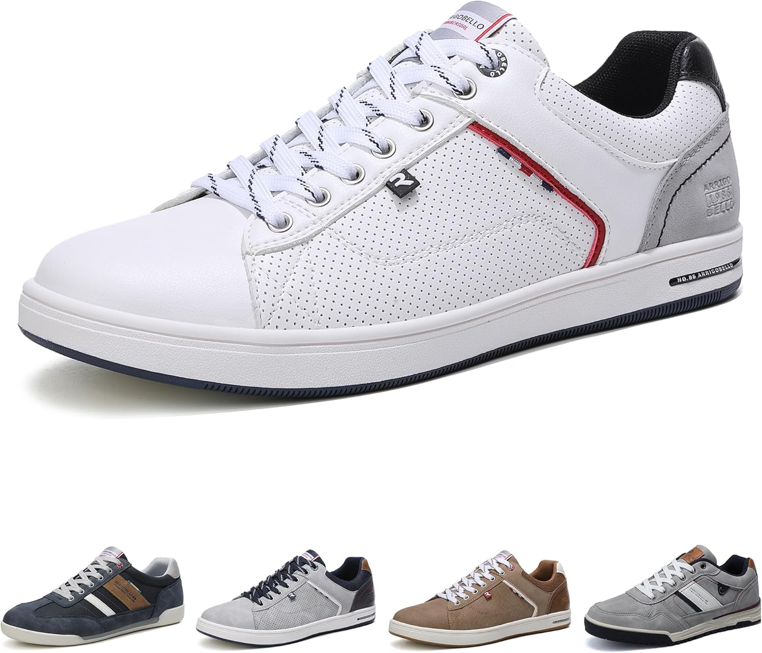 

Мужские повседневные кроссовки AX BOXING, модные кроссовки, дышащие и удобные для ходьбы, белый