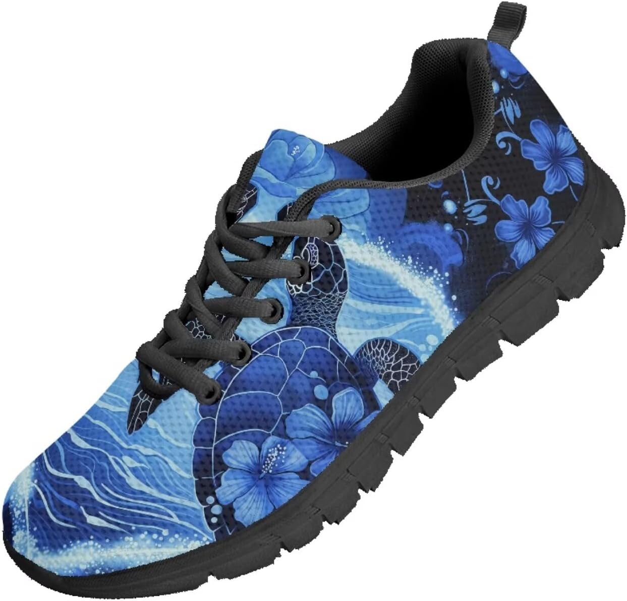 

Мужские кроссовки Funnydude Funny Print для прогулок, осенние, дышащие, с сеткой, легкие и удобные, Sea Turtle