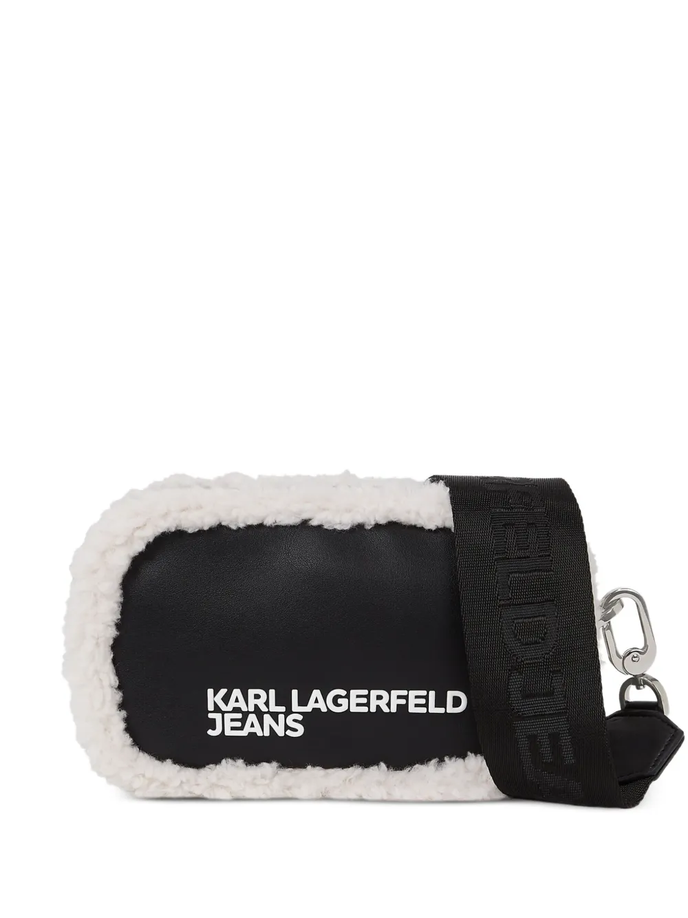 

Сумка через плечо из овчины Karl Lagerfeld Jeans, синий