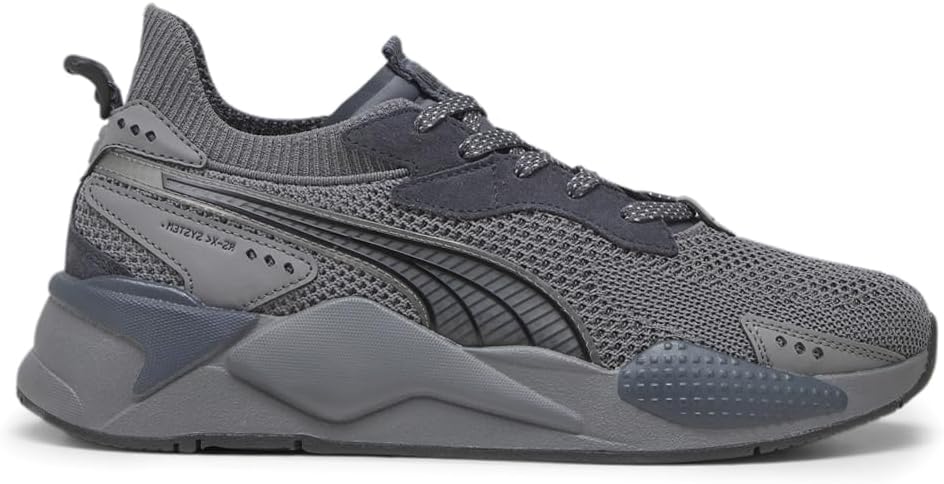 

Мужские кроссовки PUMA Rs Xk на шнуровке - повседневные, серые