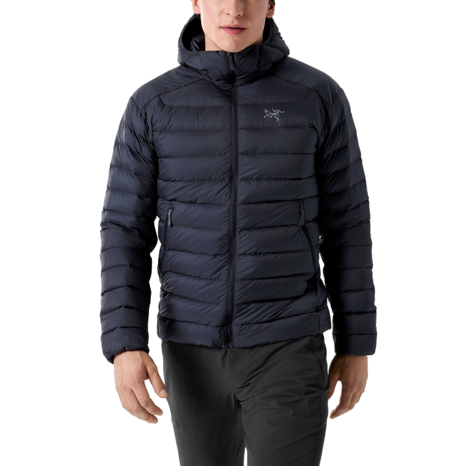 Пуховая куртка Arc'teryx Cerium с капюшоном Arcteryx, rock gap фиолетовый/azalea/черный — фото 3