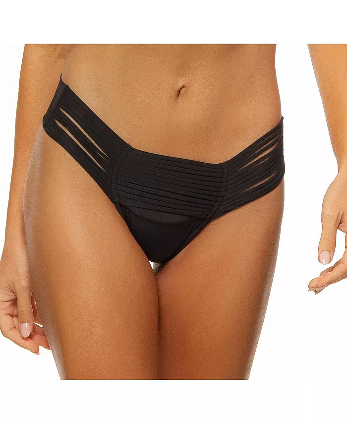 

Женские плавки-бикини с многослойной резинкой Guria Beachwear, черный