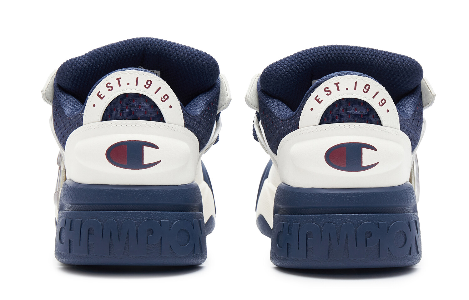 Кроссовки Champion Skateboarding Shoes Men Low-top Navy, цвет Navy — фото 4
