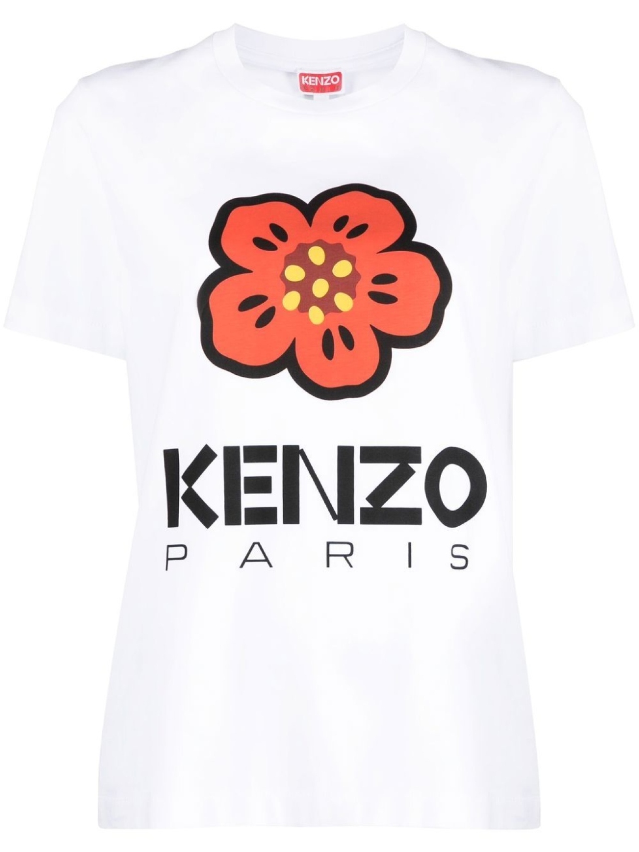 

Kenzo футболка Boke Flower, белый