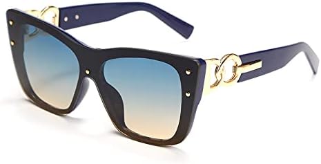 

Винтажные солнцезащитные очки для женщин, мужские очки с градиентным переходом цвета чая, женские очки с защитой от УФ-излучения UV400, большие солнцезащитные очки MTZJH, G