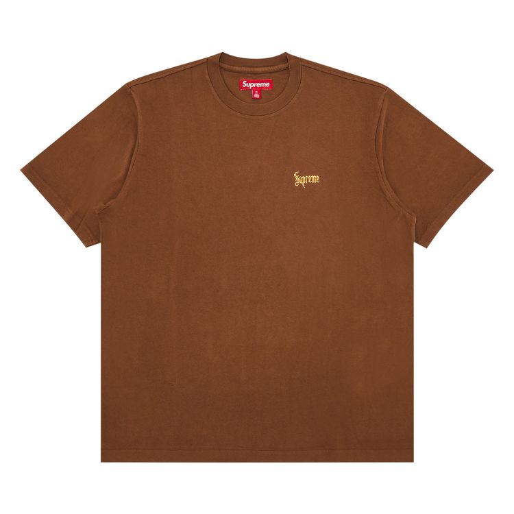 

Футболка Supreme Old English Tee Brown, коричневый