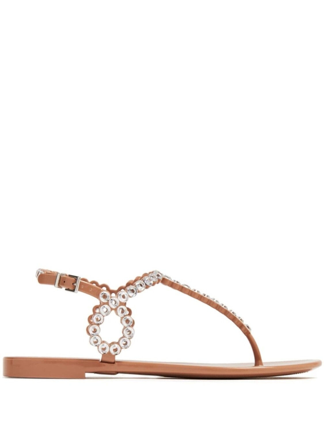 

Aquazzura босоножки Almost Bare с кристаллами, розовый