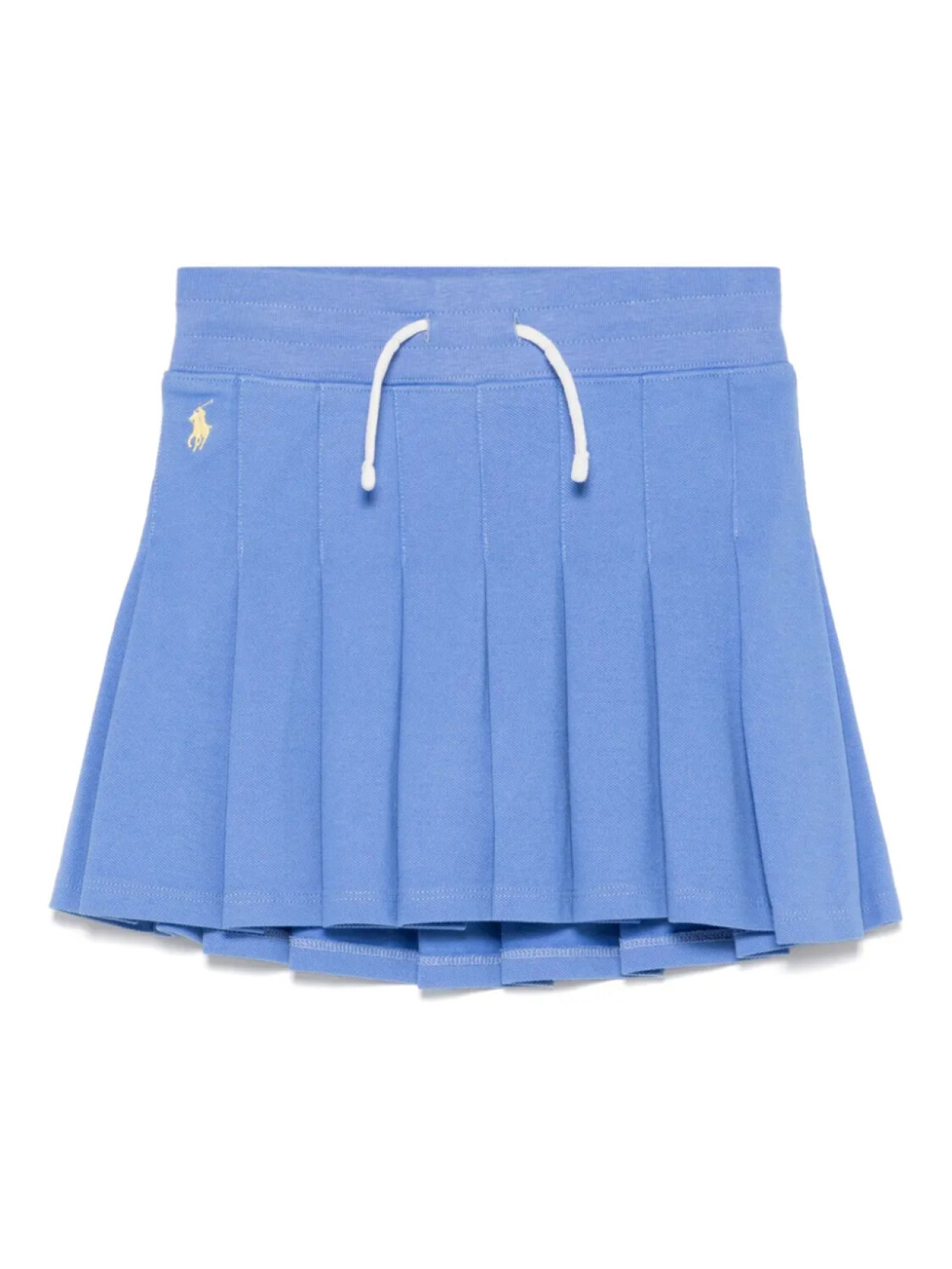 

POLO RALPH LAUREN KIDS плиссированная мини-юбка, синий