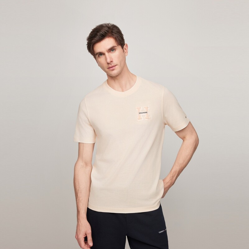 Футболка мужская Tommy Hilfiger, розовый — фото 3