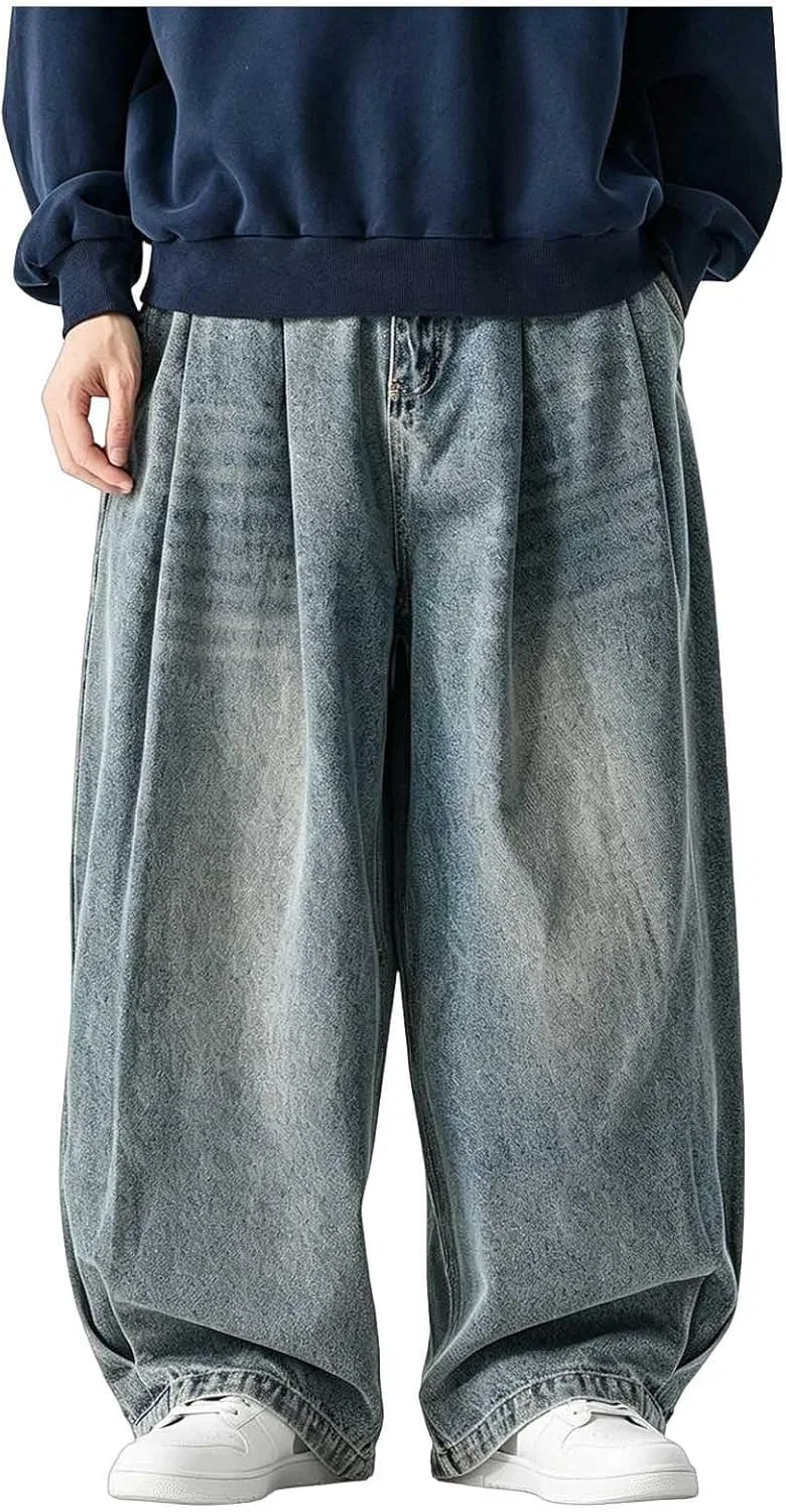 Джинсы прямого кроя, мужские, Light Blue