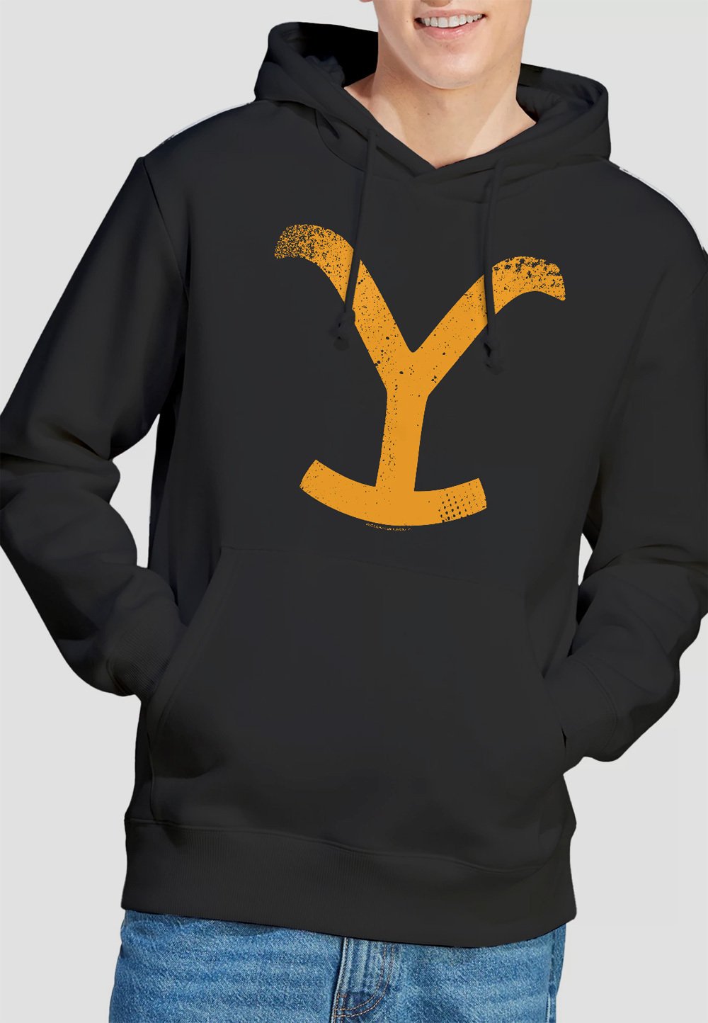 

Толстовка YELLOWSTONE LARGE Cotton Soul, черный
