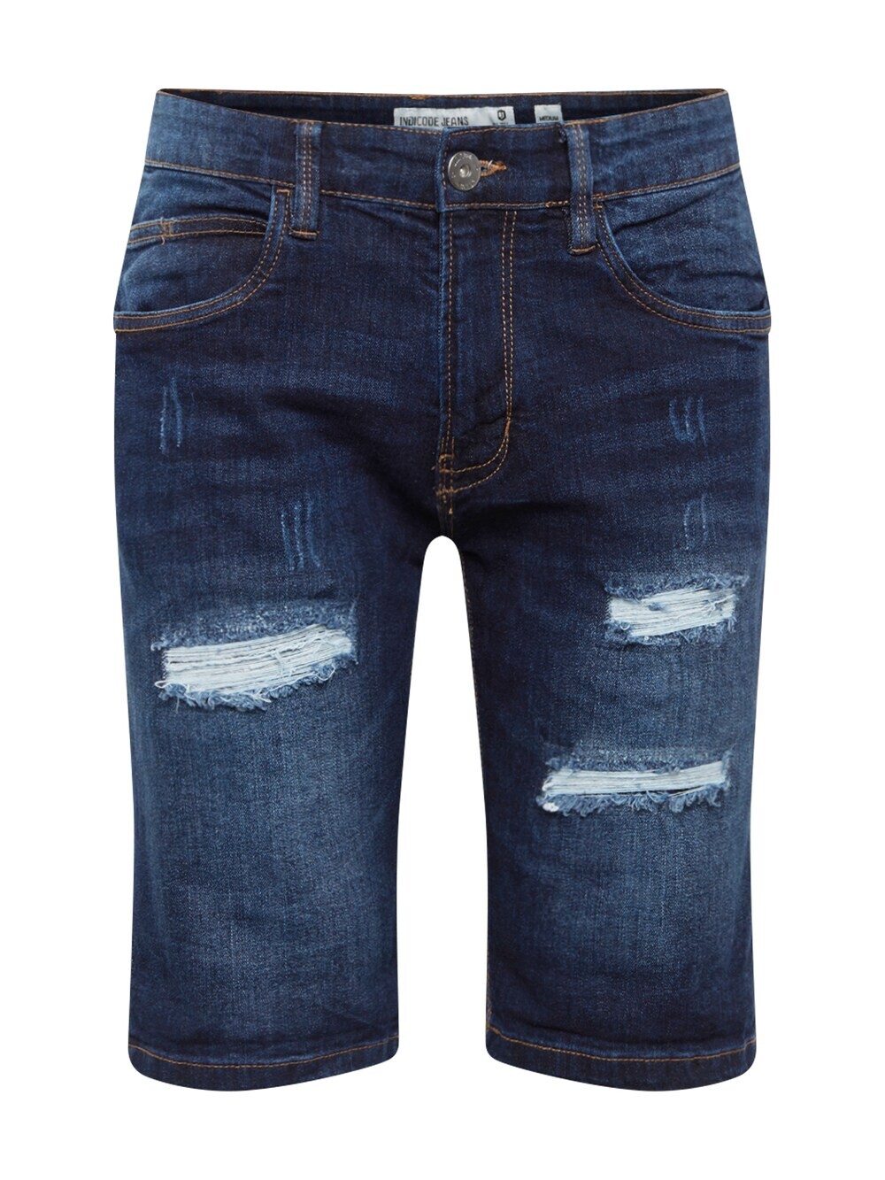 

Обычные джинсы INDICODE JEANS Kaden Holes, синий