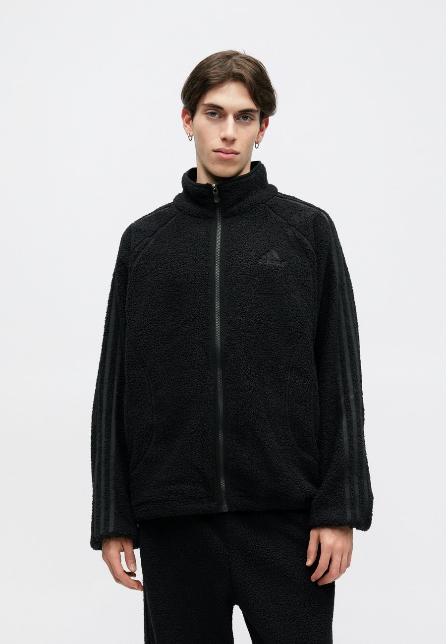 Флисовая куртка Adidas Originals Fleece jacket, Black — фото 4