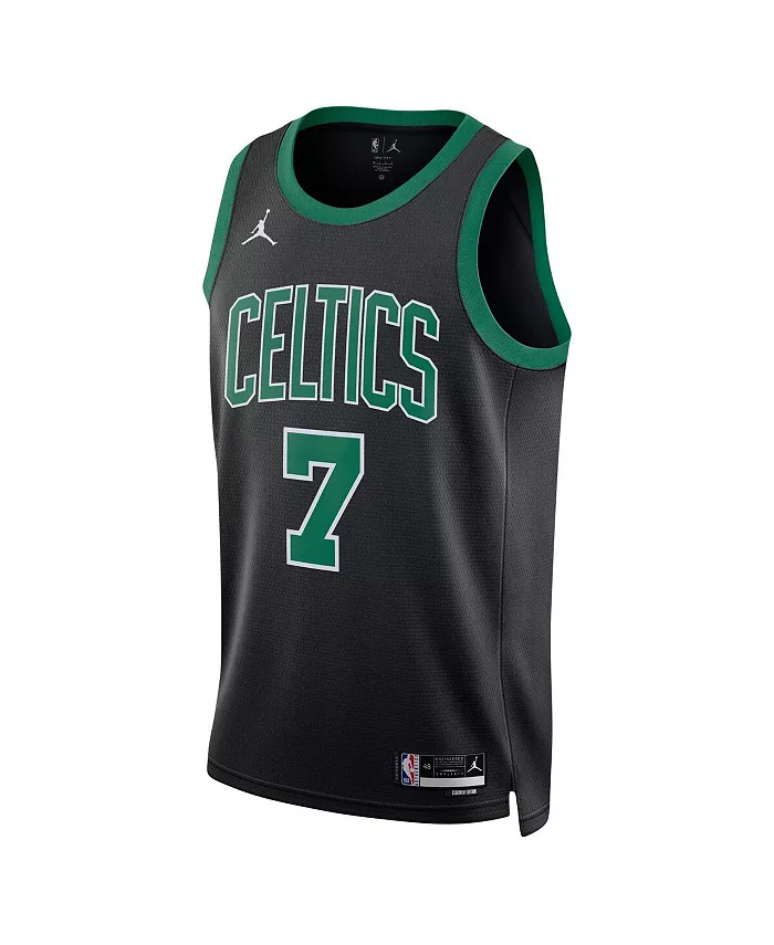 Мужская и женская баскетбольная майка Jaylen Boston Celtics Swingman Nike, черный — фото 3
