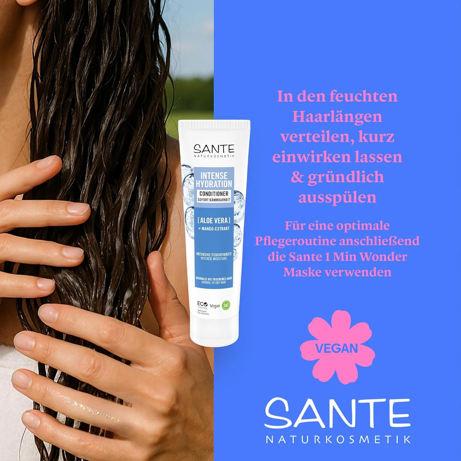 Кондиционер для интенсивного увлажнения волос «Intense Hydration» от SANTE Naturkosmetik Sante Naturkosmetik — фото 4