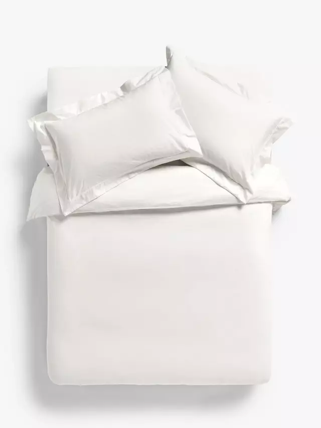 

Постельное белье John Lewis Crisp & Fresh 200 Thread Count Egyptian Cotton, цвет natural/cream