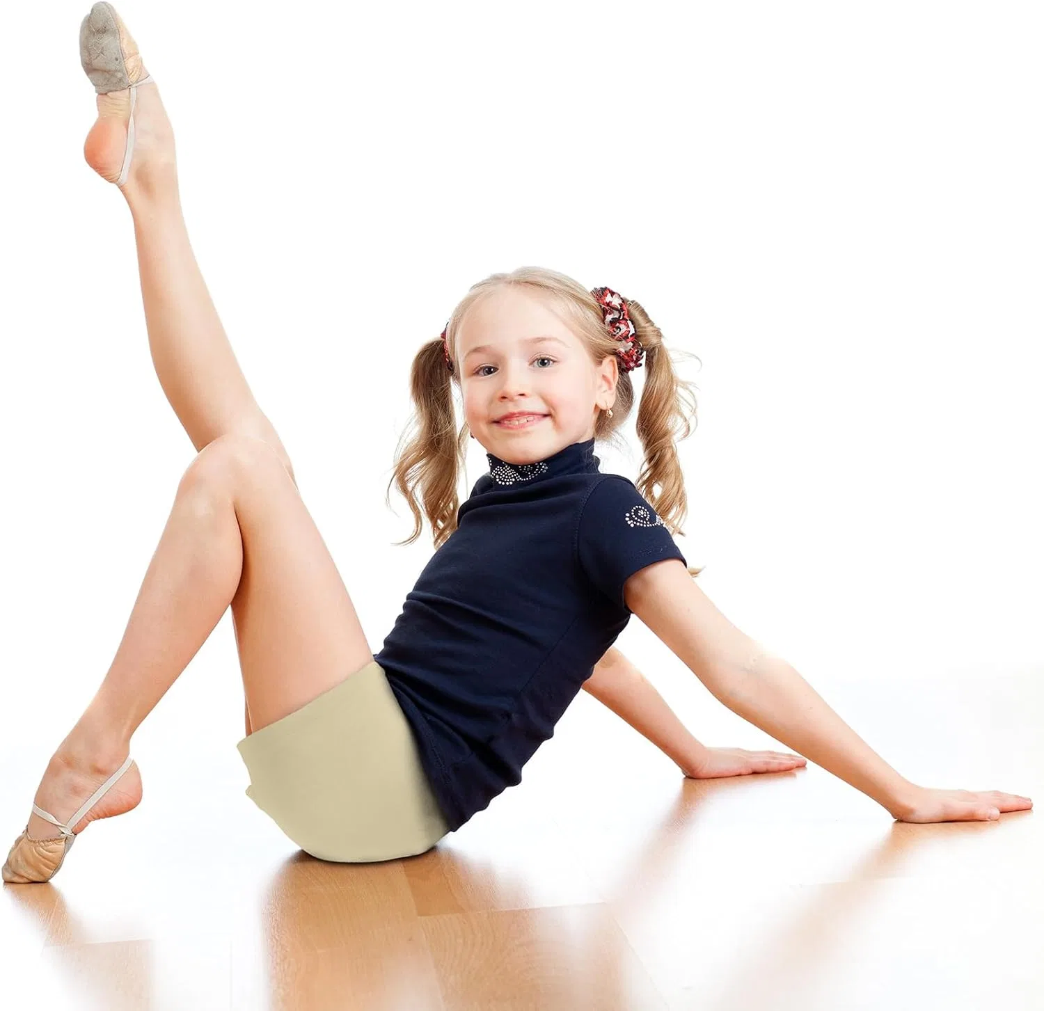 Boyiee 8 Pack Girls Toddlers Dance Shorts Bike Shorts For Dance Gymsastic Yoga Safety Active Under Dress, Sweet Color — фото 2