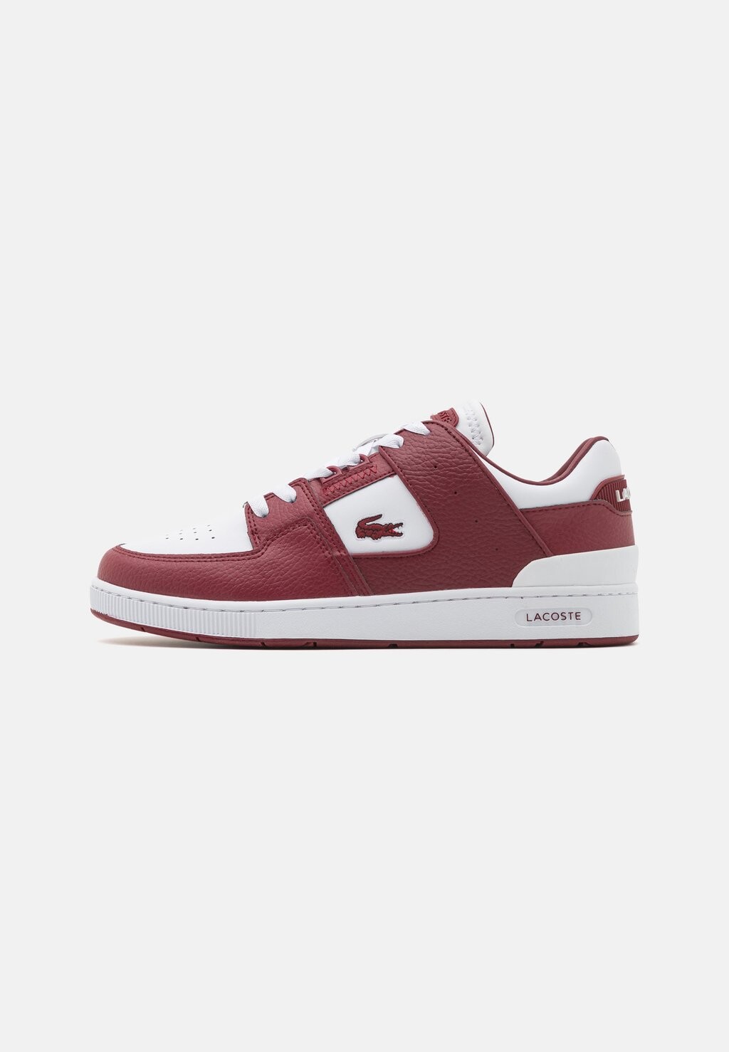 

Кроссовки Lacoste Court Cage, белый / бордовый, Белый;коричневый, Кроссовки Lacoste Court Cage, белый / бордовый
