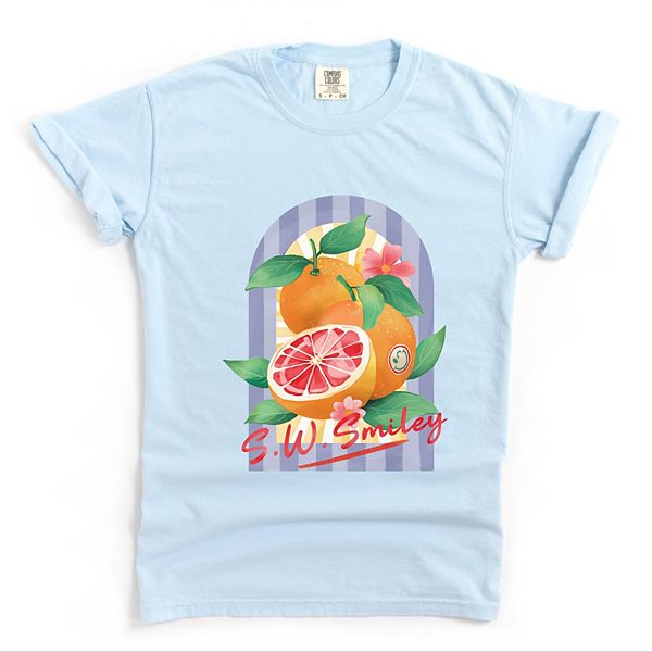 

SWSmiley fruits and stripes - женская футболка с принтом, окрашенная в готовом виде Simply Sage Market, Chambray, Зеленый, SWSmiley fruits and stripes - женская футболка с принтом, окрашенная в готовом виде Simply Sage Market, Chambray