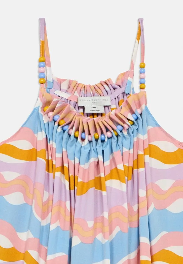 Тканое платье, повседневное платье, разноцветное Stella Mccartney Kids, Multi-Coloured — фото 4
