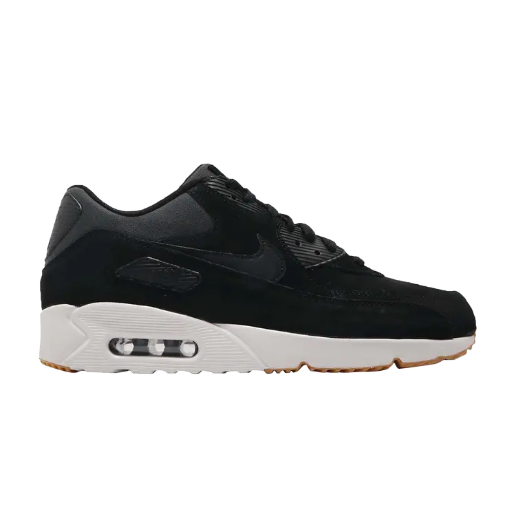 

Кроссовки Nike Air Max 90 Ultra 2.0 Leather 'Black Gum', черный
