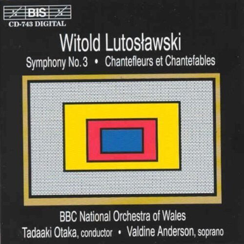 

CD диск Lutoslawski / Anderson / Otaka: Symphony 3
