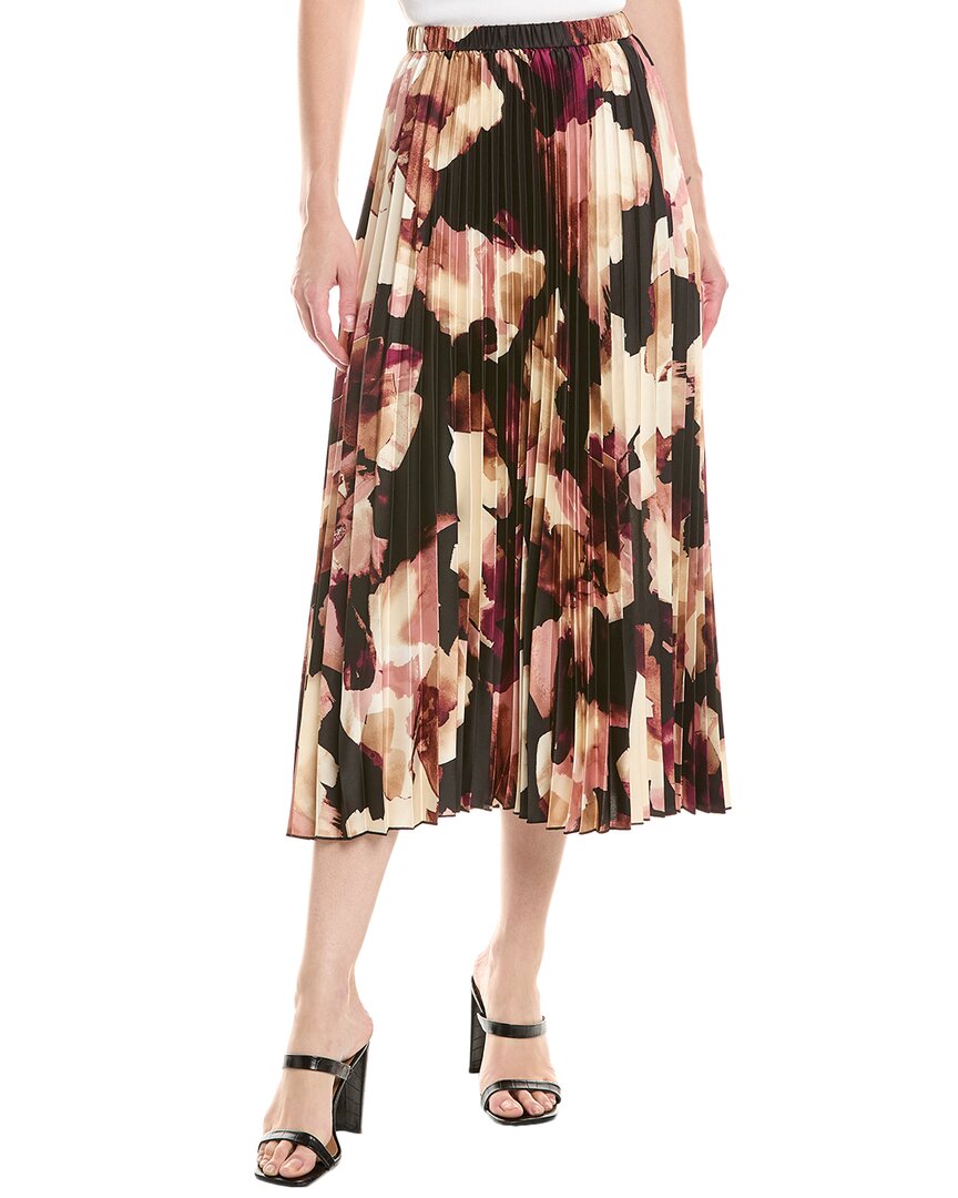 

Anne Klein плиссированная миди-юбка, черный